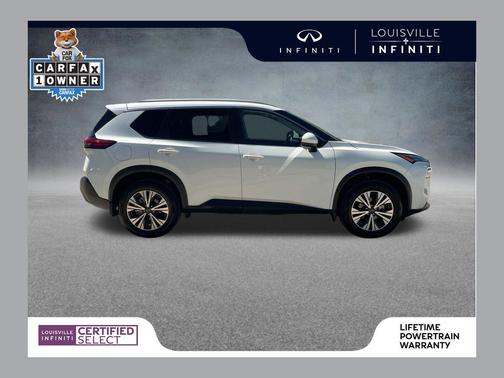 Pearl White Tricoat 2023 Nissan Rogue SV