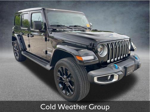 Black Clearcoat 2023 Jeep Wrangler 4xe Sahara