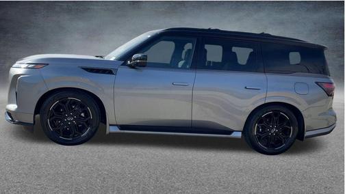 Dynamic Metal/Black Obsidian 2026 INFINITI QX80 SPORT AWD