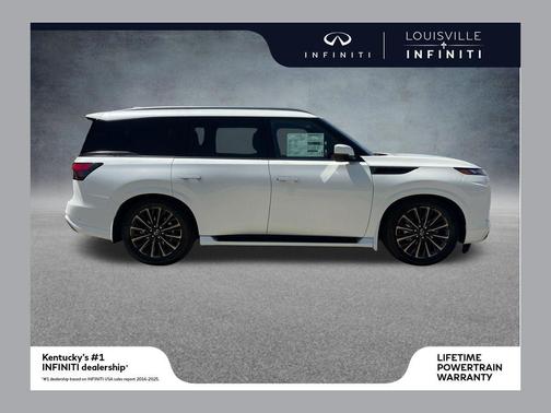 Radiant White 2026 INFINITI QX80 AUTOGRAPH AWD