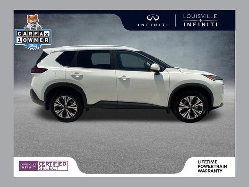 Pearl White Tricoat 2023 Nissan Rogue SV