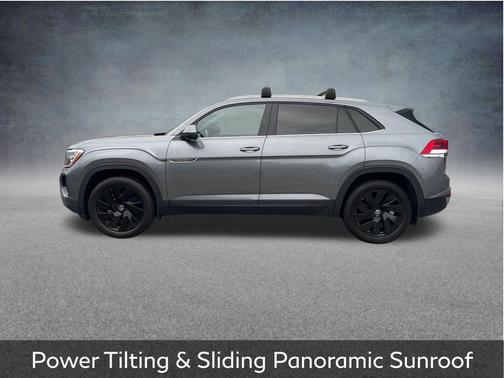 Platinum Gray Metallic 2024 Volkswagen Atlas Cross Sport 2.0T SE w/Technology 4MOTION