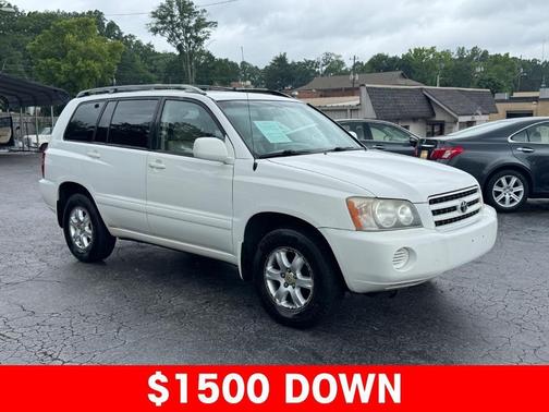 Super White 2003 Toyota Highlander Base