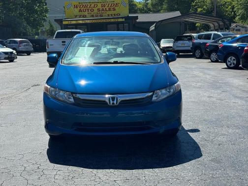 Blue 2012 Honda Civic LX