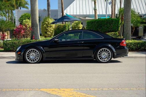 Black 2008 Mercedes-Benz CLK-Class CLK63 AMG Black Series