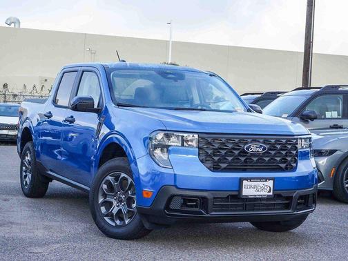Blue 2026 Ford Maverick XLT