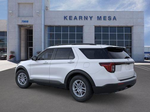 White Metallic 2026 Ford Explorer Active