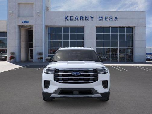 White Metallic 2026 Ford Explorer Active
