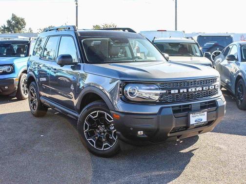 Gray Metallic 2025 Ford Bronco Sport Outer Banks SUV