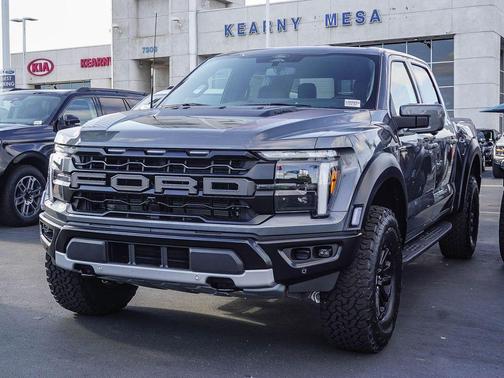 Gray Metallic 2026 Ford F-150 Raptor