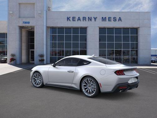 Silver Metallic 2025 Ford Mustang EcoBoost Premium