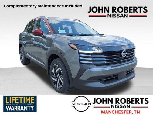 Gun Metallic/Scarlet Ember Tintcoat 2026 Nissan Kicks SV