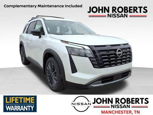 Everest White Pearl Tricoat 2026 Nissan Pathfinder SL