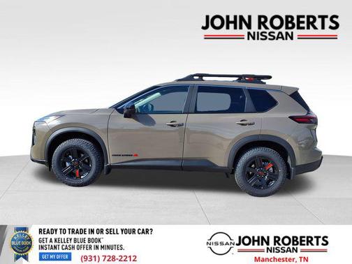 Baja Storm Metallic 2026 Nissan Rogue Rock Creek
