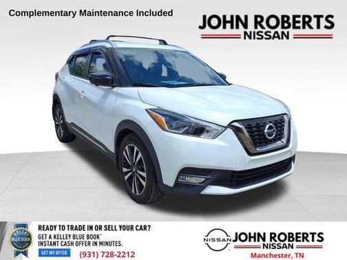Aspen White Tricoat 2019 Nissan Kicks SR