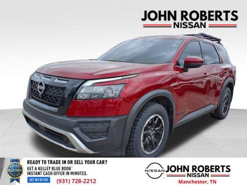 Scarlet Ember Tintcoat 2023 Nissan Pathfinder Rock Creek