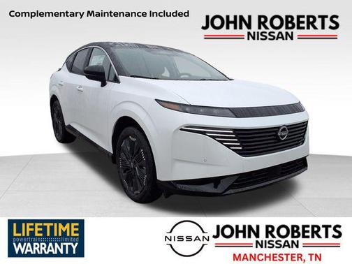 Everest White Pearl/Black 2026 Nissan Murano Platinum