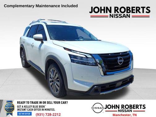 Pearl White Tricoat 2024 Nissan Pathfinder SL