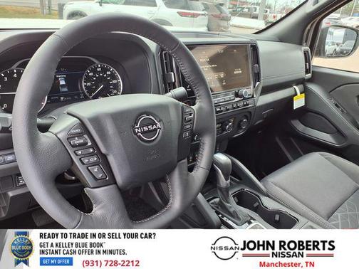Glacier White 2026 Nissan Frontier SV