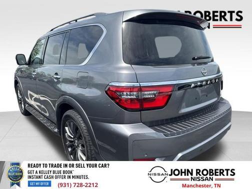 Gun Metallic 2024 Nissan Armada Platinum