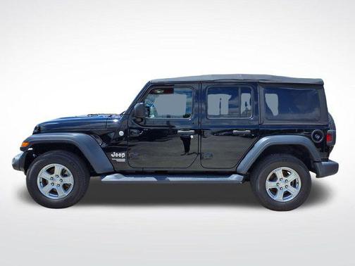 Black Clearcoat 2018 Jeep Wrangler Unlimited Sport