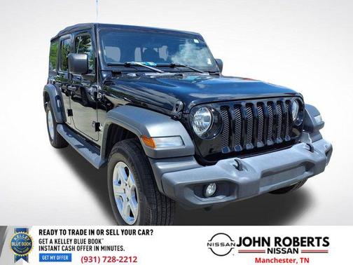 Black Clearcoat 2018 Jeep Wrangler Unlimited Sport