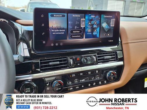Boulder Gray/Super Black 2026 Nissan Pathfinder Platinum