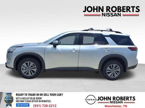 Brilliant Silver Metallic 2025 Nissan Pathfinder SV