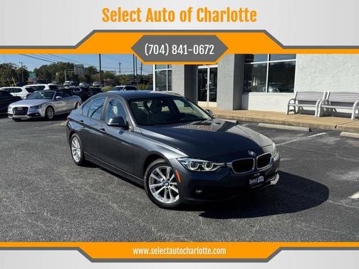 Gray 2018 BMW 320 i