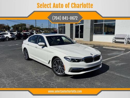 White 2017 BMW 530 530i 4dr Sedan