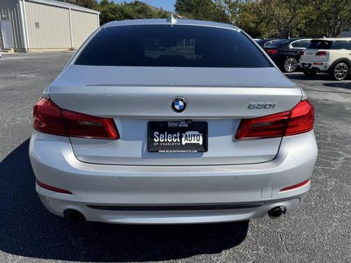 Silver 2018 BMW 530 530i 4dr Sedan