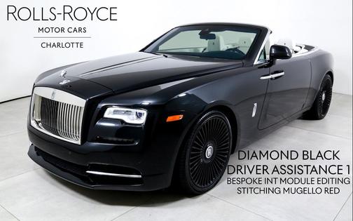 Diamond Black 2017 Rolls-Royce Dawn Convertible