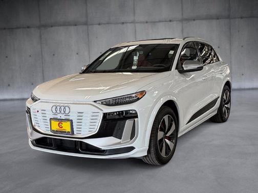 White 2027 Audi SQ6 e-tron Premium Plus