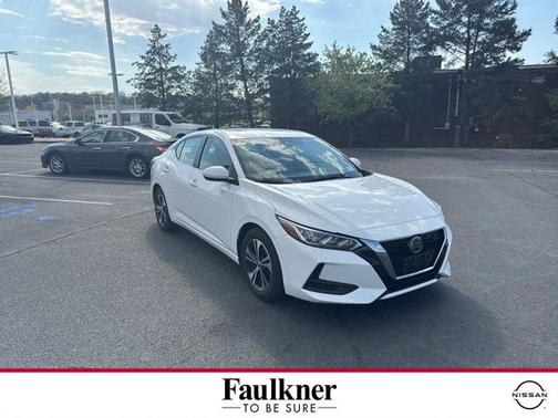 Cloud White 2023 Nissan Sentra SV