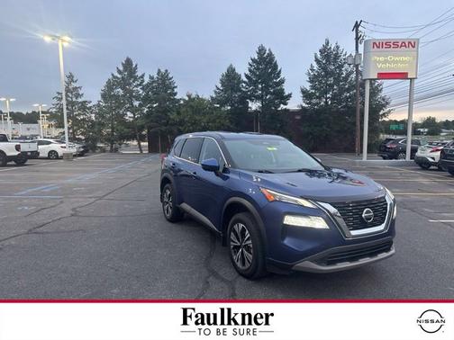 Caspian Blue 2021 Nissan Rogue SV