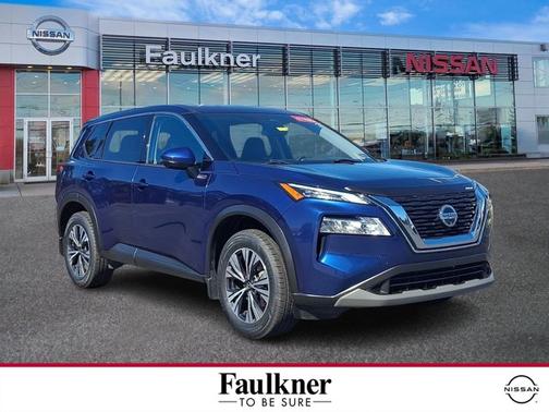 Caspian Blue 2021 Nissan Rogue SV