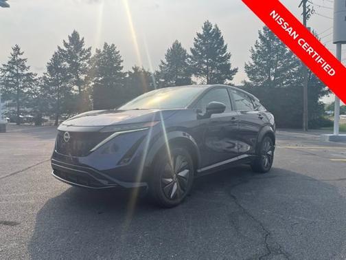 Deep Ocean Blue 2024 Nissan ARIYA ENGAGE