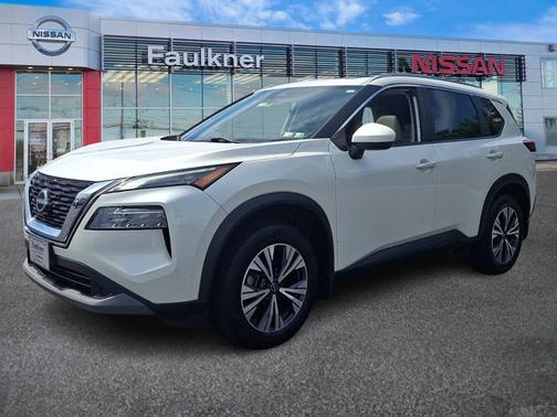 White 2023 Nissan Rogue SV