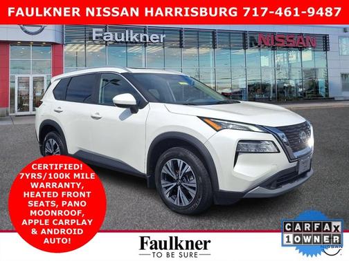 White 2023 Nissan Rogue SV