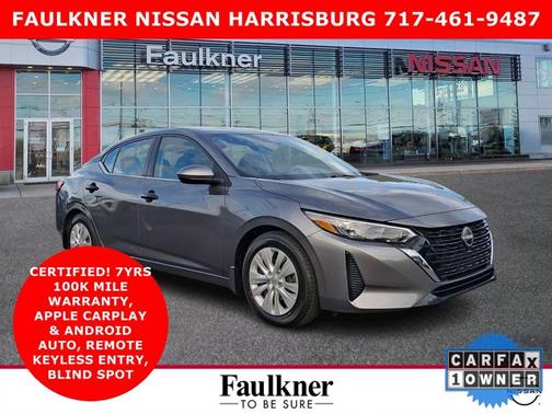 Gun Metallic 2024 Nissan Sentra S