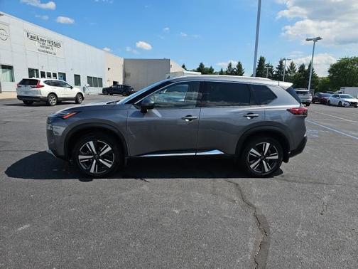 Gun Metallic 2023 Nissan Rogue Platinum