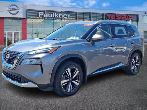 Gun Metallic 2023 Nissan Rogue Platinum
