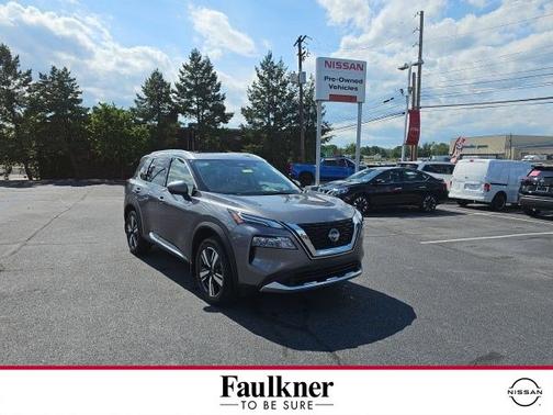 Gun Metallic 2023 Nissan Rogue Platinum