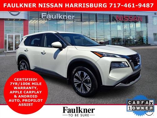 White 2023 Nissan Rogue SV
