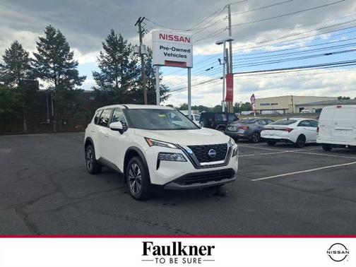 White 2023 Nissan Rogue SV
