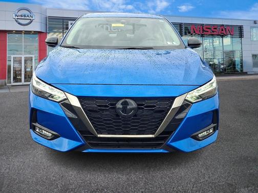 Electric Blue Metallic 2021 Nissan Sentra SR