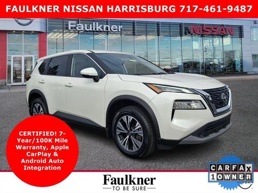 White 2023 Nissan Rogue SV