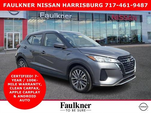 Gun Metallic 2021 Nissan Kicks SV