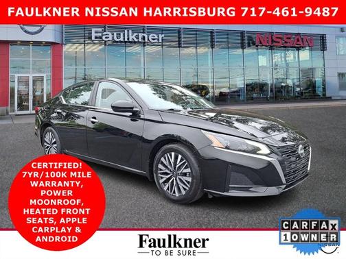 Black 2023 Nissan Altima 2.5 SV