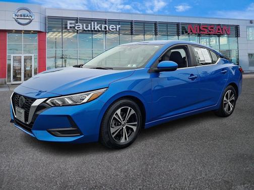 Electric Blue Metallic 2023 Nissan Sentra SV